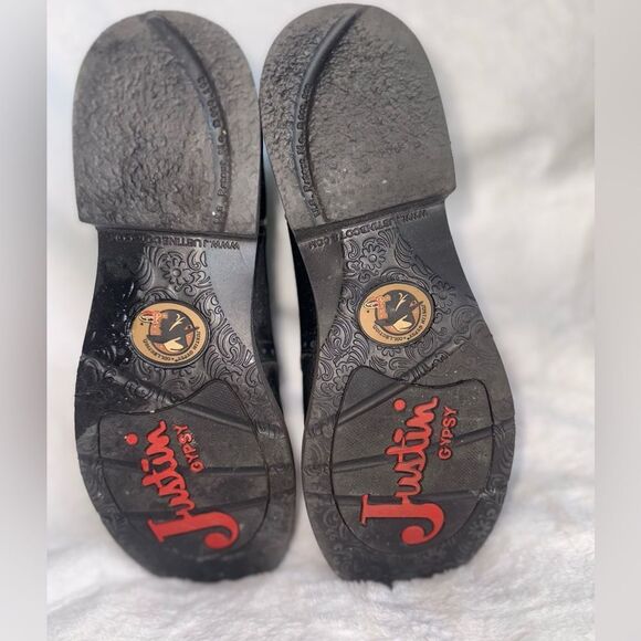 Justin Western Boots with Decorative Stitching - Picture 5 of 5